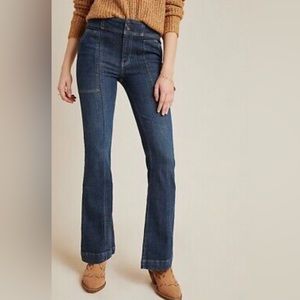 NWT- Pilcro High-Rise Trouser Utility Bootcut Jeans